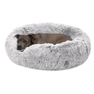 Calming Cuddler Donut Pet Bed